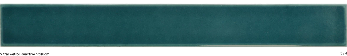Carrelage mural VITRAL petrol