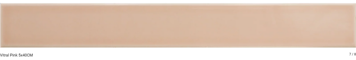 Carrelage mural VITRAL pink