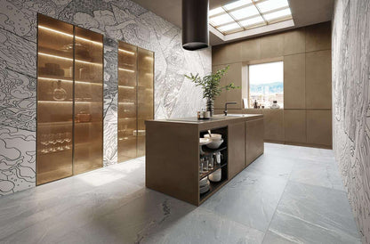 Mosaïque grès cérame aspect pierre Way QAURTZ