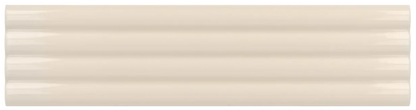 Faïence murale Kit-kat relief Costa Nova 5x20 cm Beige Pâle