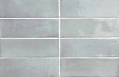 Carrelage grès cérame effet zellige Matt et brillant COCO - bleu