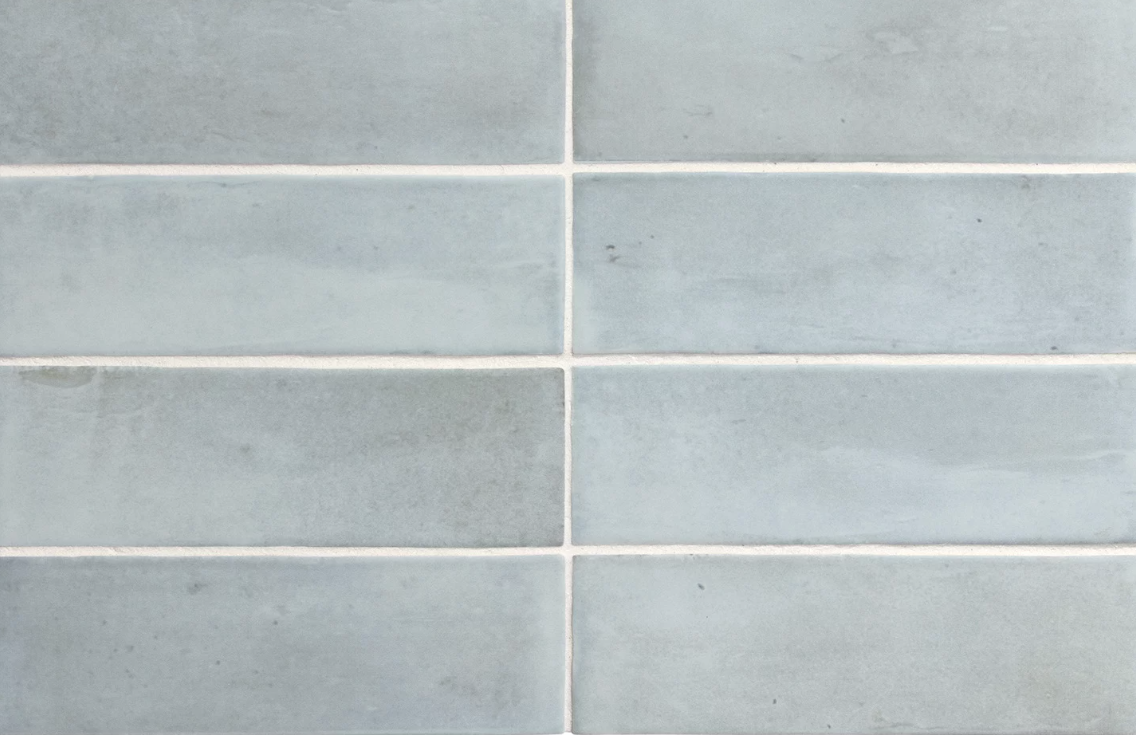 Carrelage grès cérame effet zellige Matt et brillant COCO - bleu 