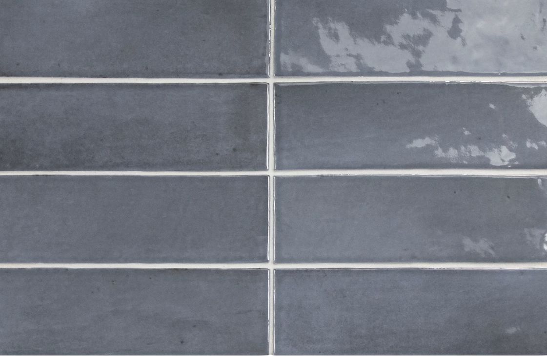 Carrelage grès cérame effet zellige Matt et brillant COCO -bleu nuit