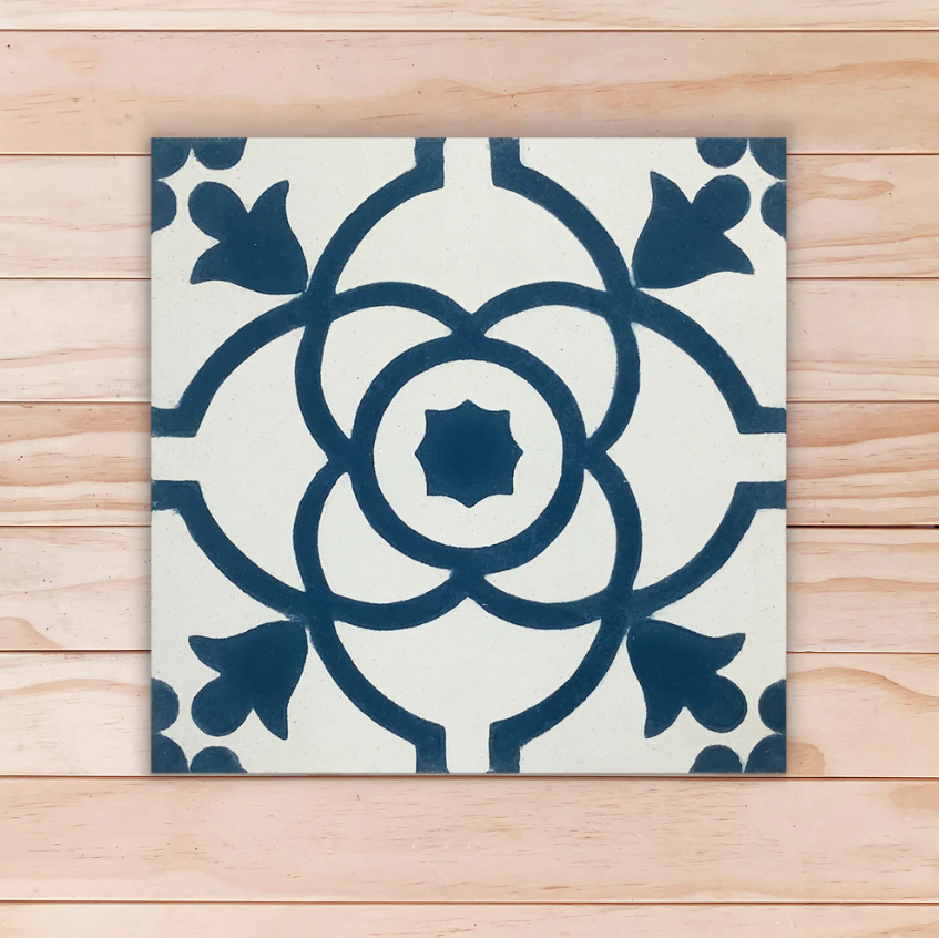 Carreau de ciment contemporain  Mod 181, 20x20 cm