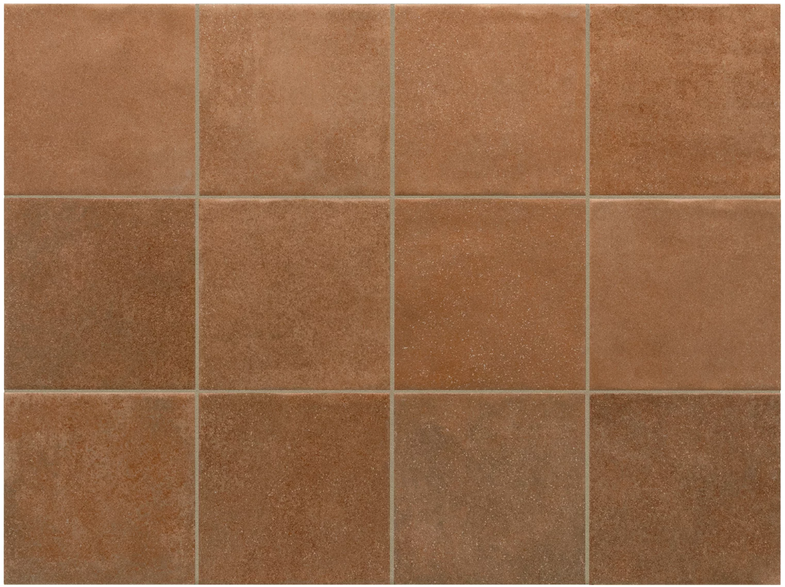 Carrelage grès cérame Matt aspect terre cuite - Stage