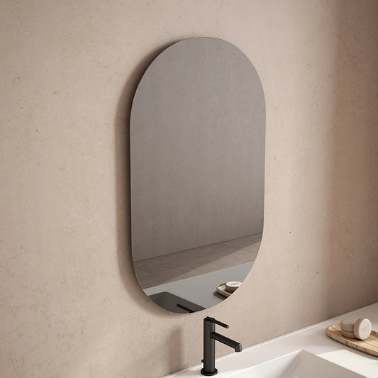 Loira Mirror with black steel frame