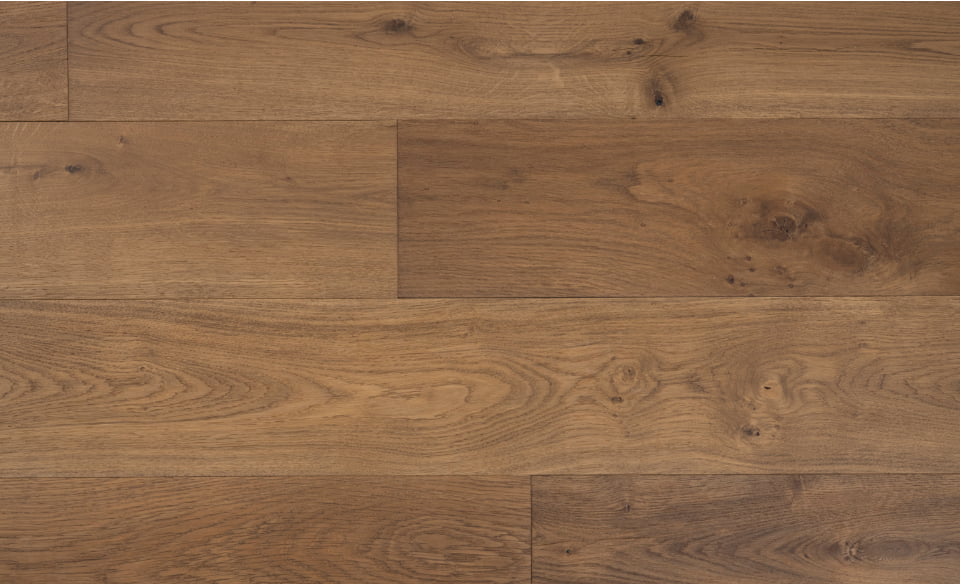 Revêtement sol bois, chêne naturel couleur bois brun