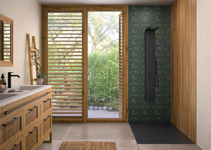Panneau mural salle de bain Kinedo Kinéwall Design ép 3 mm Claustra Vertical