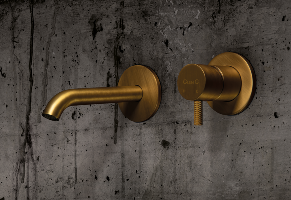 Mélangeur lavabo mural, sans vidage Giulini G