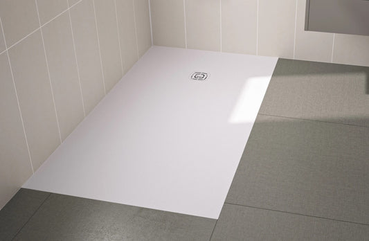Receveur de douche KINEONE - KINEDO Bac à douche extra plat découplable et texturé.