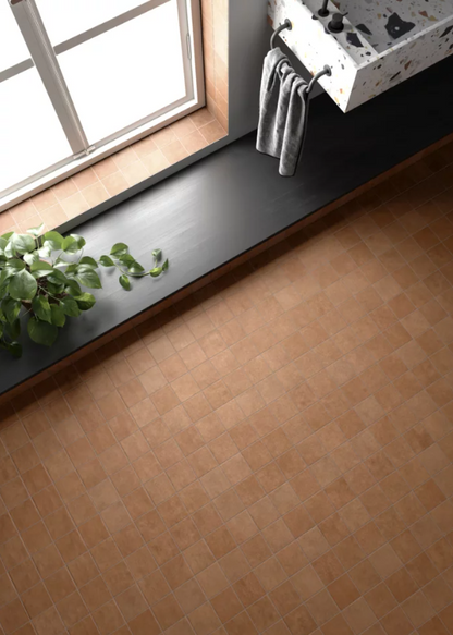 Carrelage grès cérame Matt aspect terre cuite - Stage