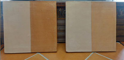 Carrelage en Terre cuite artisanale lisse carré, 30 x 30 cm - 0.45m²/boîte