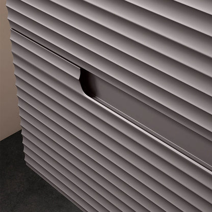BOX wall-mounted bathroom vanity unit with 2 drawers
