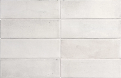 Carrelage grès cérame effet zellige Matt et brillant COCO -white