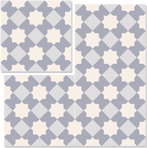 Carreaux de ciment Cuadrado Contemporain - L'Atelier By AC