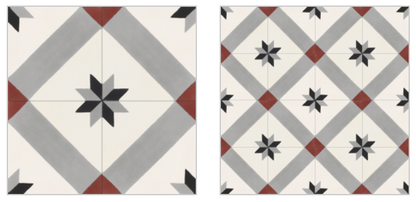 Carreaux de ciment Cuadrado Victoriano - L'Atelier By AC