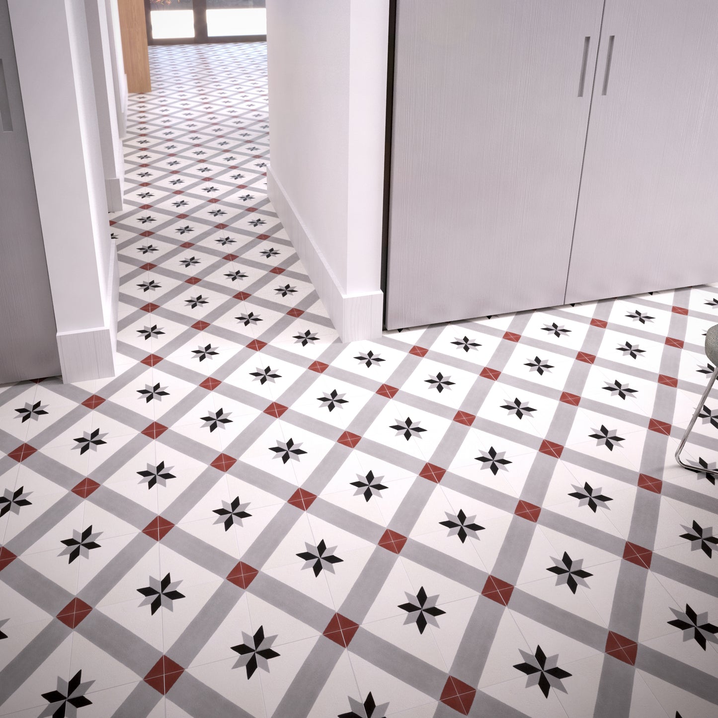 Carreaux de ciment Cuadrado Victoriano - L'Atelier By AC