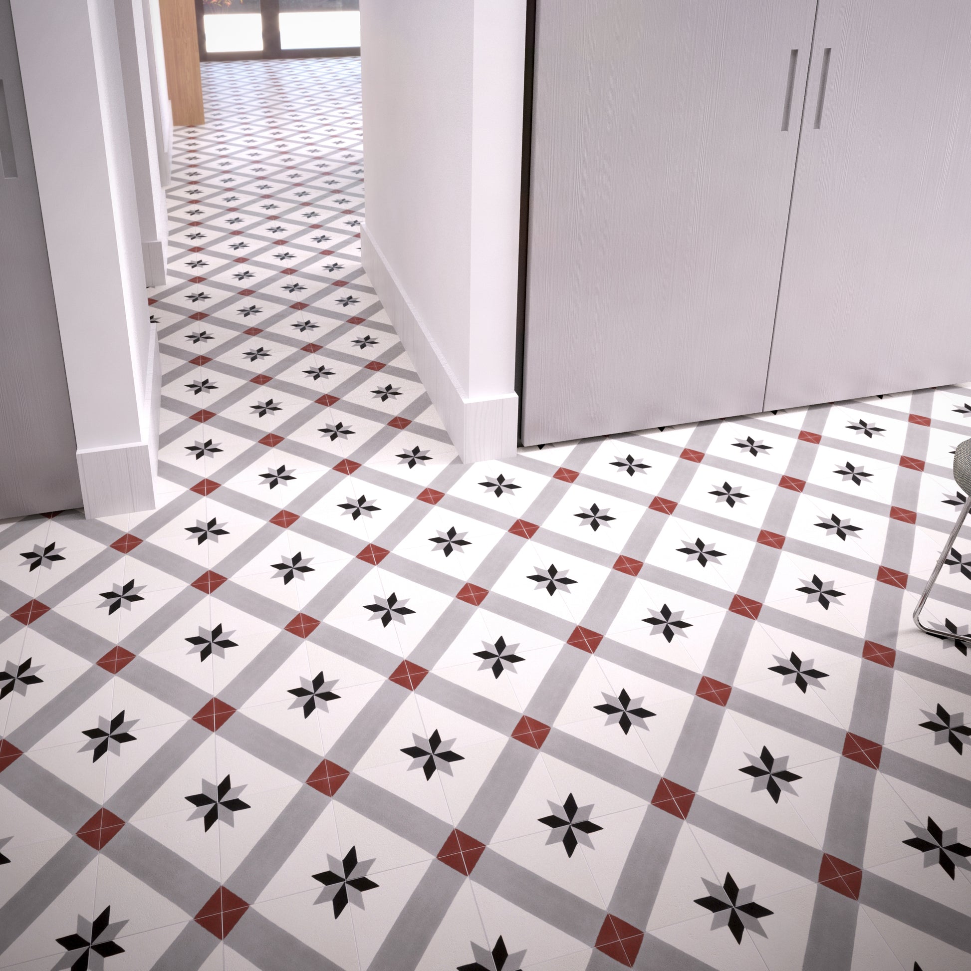 Carreaux de ciment Cuadrado Victoriano - L'Atelier By AC