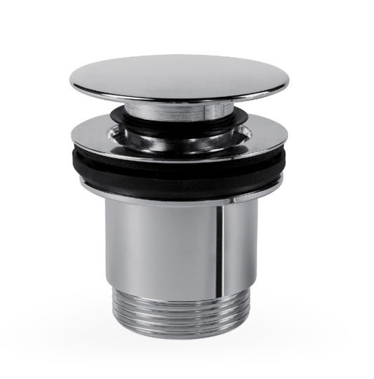 Bonde de vidage clic-clac Simple-Rapid pour lavabo, 24284001-CHROME