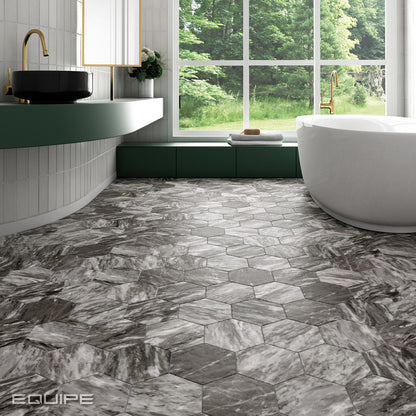 Carrelage hexagonal 17,5x20 HEXAGON BARDIGLIO DARK - 0.71m²/boîte