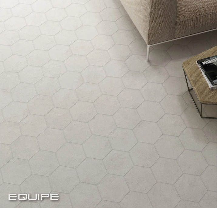 Carrelage tomette 17.5x20 - HEXATILE CEMENT, 0.71m²/boîte