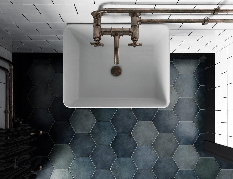 Carrelage grès cérame heritage indigo