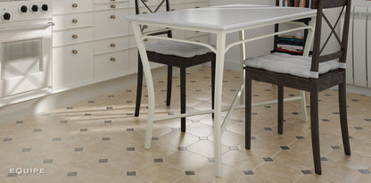 Carrelage grès cérame mat octogonal à cabochons 20x20 OCTAGON