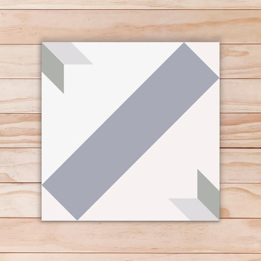 Carreau de ciment Mod 196, 20x20 cm