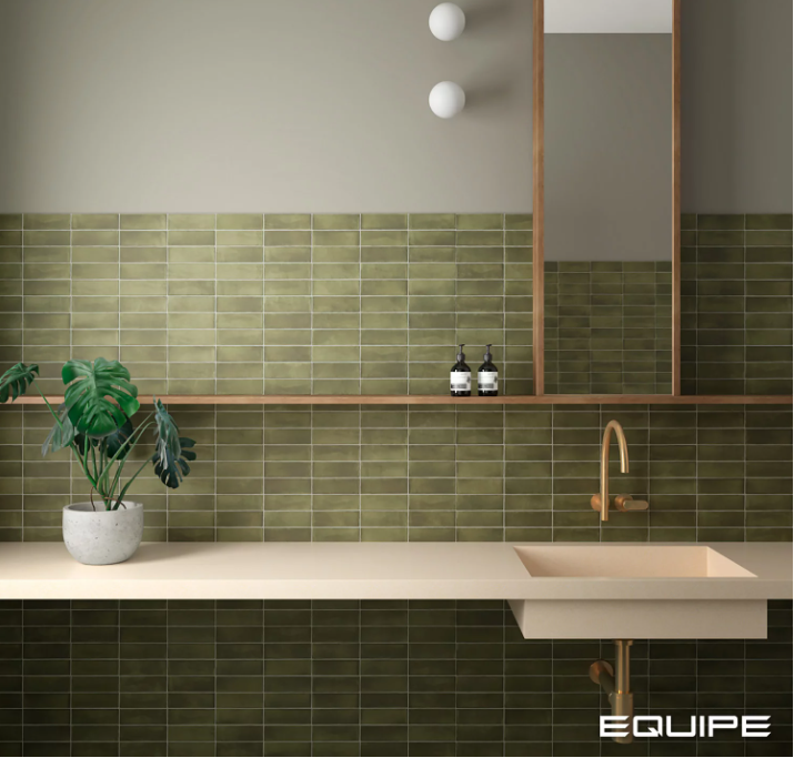 Carrelage grès cérame effet zellige Matt et brillant COCO, White