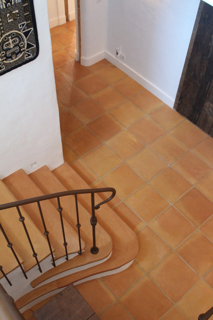 Carrelage en Terre cuite artisanale lisse carré, 30 x 30 cm - 0.45m²/boîte