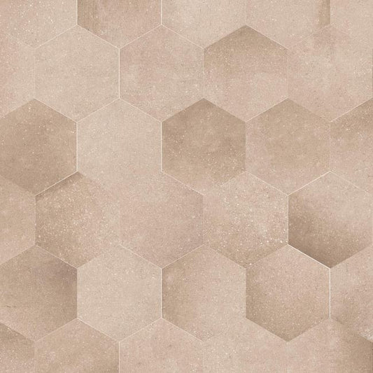 Carrelage grès cérame effet tomette OSMOSE Cendre 25x21.6cm