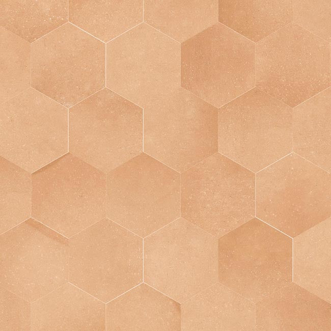 Carrelage grès cérame effet tomette OSMOSE Ocre