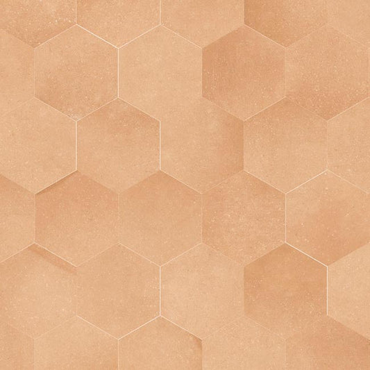 Carrelage grès cérame effet tomette OSMOSE Ocre