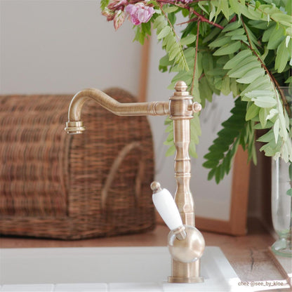Mitigeur Évier Rabattable style vintage - 24233401